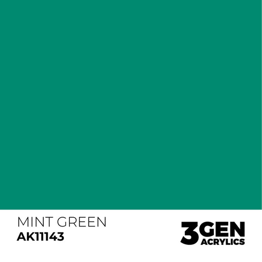 AK Interactive 3G Acrylic Paint: Mint Green – Standard
