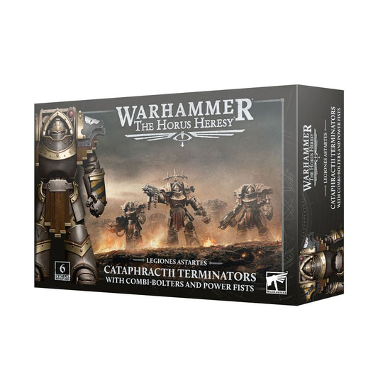 Horus Heresy - Cataphractii Terminators with Combi-bolters and Power Fists