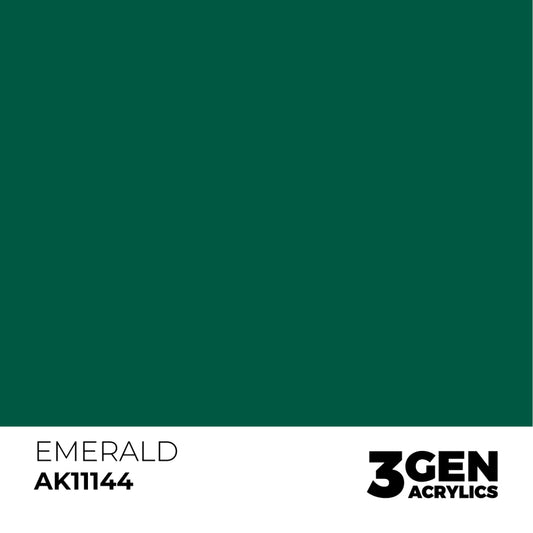 AK Interactive 3G Acrylic Paint: Emerald – Standard