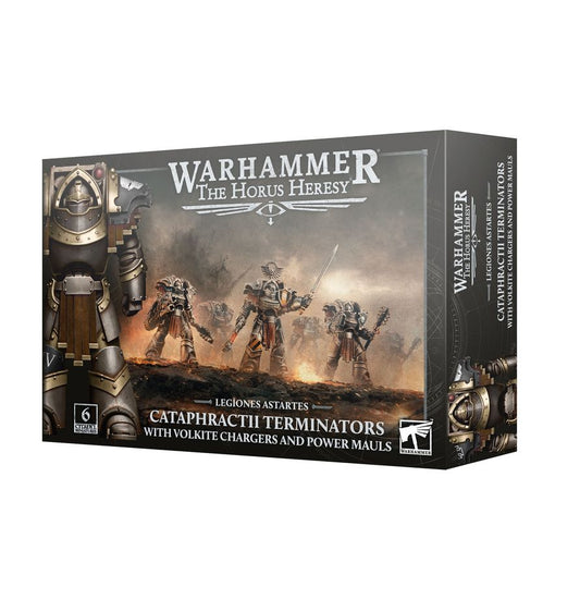 Horus Heresy - Cataphractii Terminators with Volkite Chargers and Power Mauls