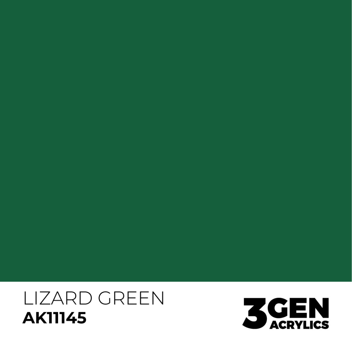 AK Interactive 3G Acrylic Paint: Lizard Green – Standard