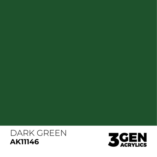 AK Interactive 3G Acrylic Paint: Dark Green – Standard