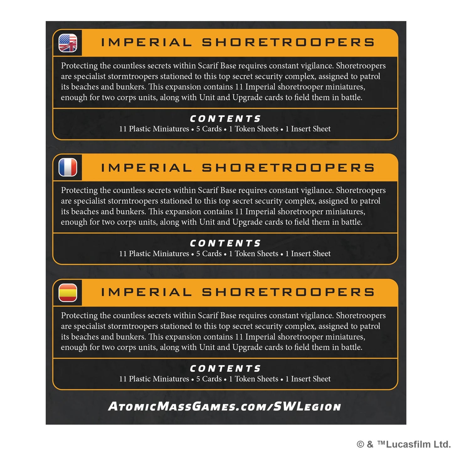 Star Wars Legion - Imperial Shoretroopers