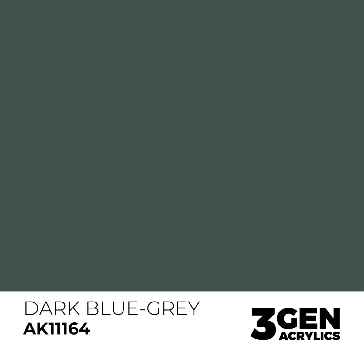 AK Interactive 3G Acrylic Paint: Dark Blue Grey – Standard