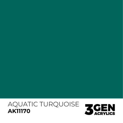 AK Interactive 3G Acrylic Paint: Aquatic Turquoise– Standard