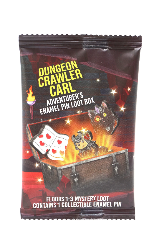DUNGEON CRAWLER CARL ADVENTURER'S PIN LOOT BOX: FLOORS 1-3