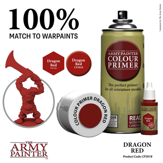 The Army Painter: Color Primer Dragon Red