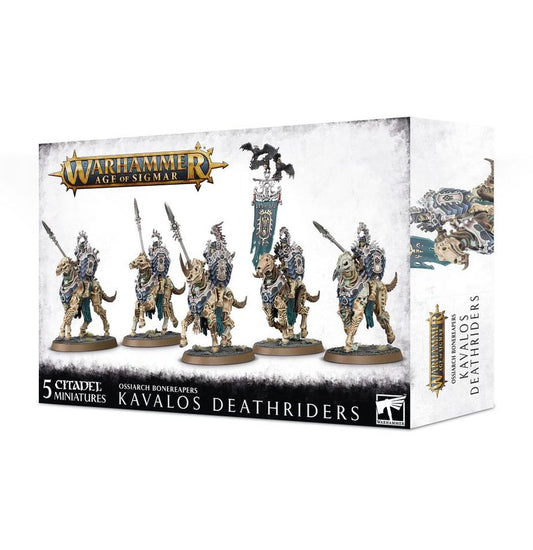 AOS - Ossiarch Bonereapers: Kavalos Deathriders