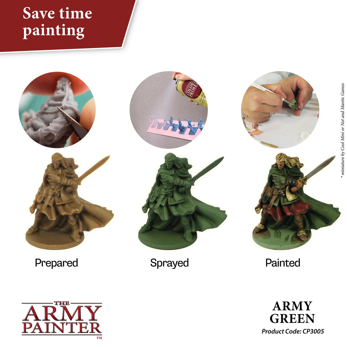 The Army Painter: Color Primer Army Green