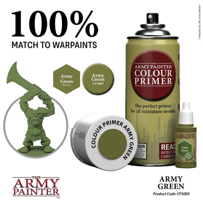 The Army Painter: Color Primer Army Green
