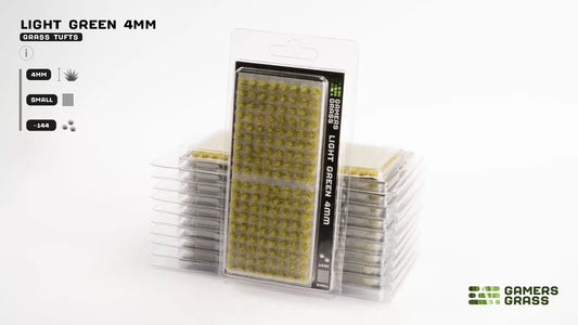 Gamers Grass: Light Green 4mm Grass Small Tufts