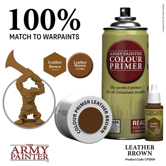The Army Painter: Color Primer Leather Brown