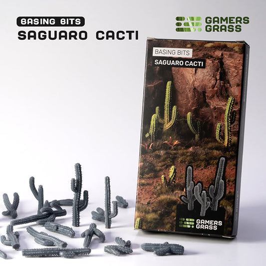 Gamers Grass Saguaro Cacti Basing Bits