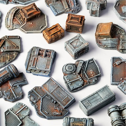 Gamers Grass Spaceship Corridor Basing Bits