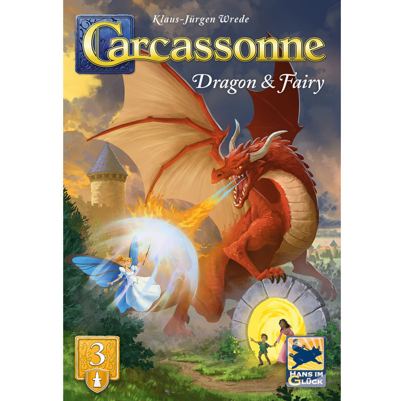 Carcassonne Exp3 (V3.1) : Dragon & Fairy EN