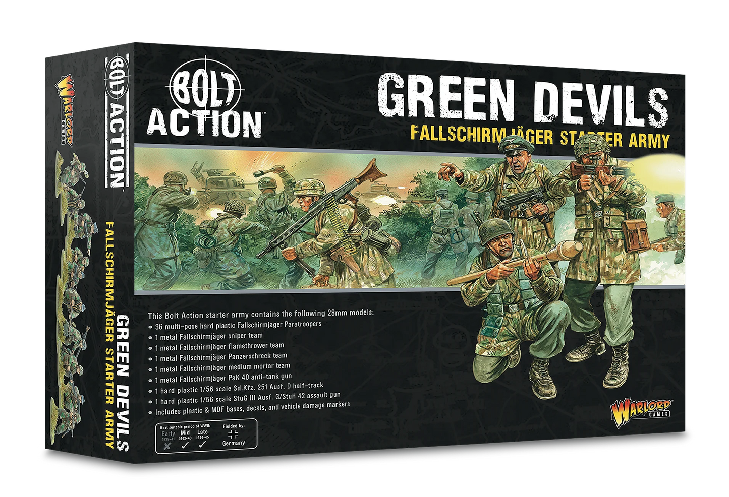 Bolt Action: Green Devils: Fallschirmjager Starter Army