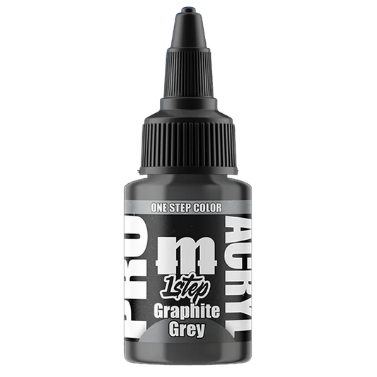 Monument Hobbies - Pro Acryl 1-Step Paint: Graphite Grey
