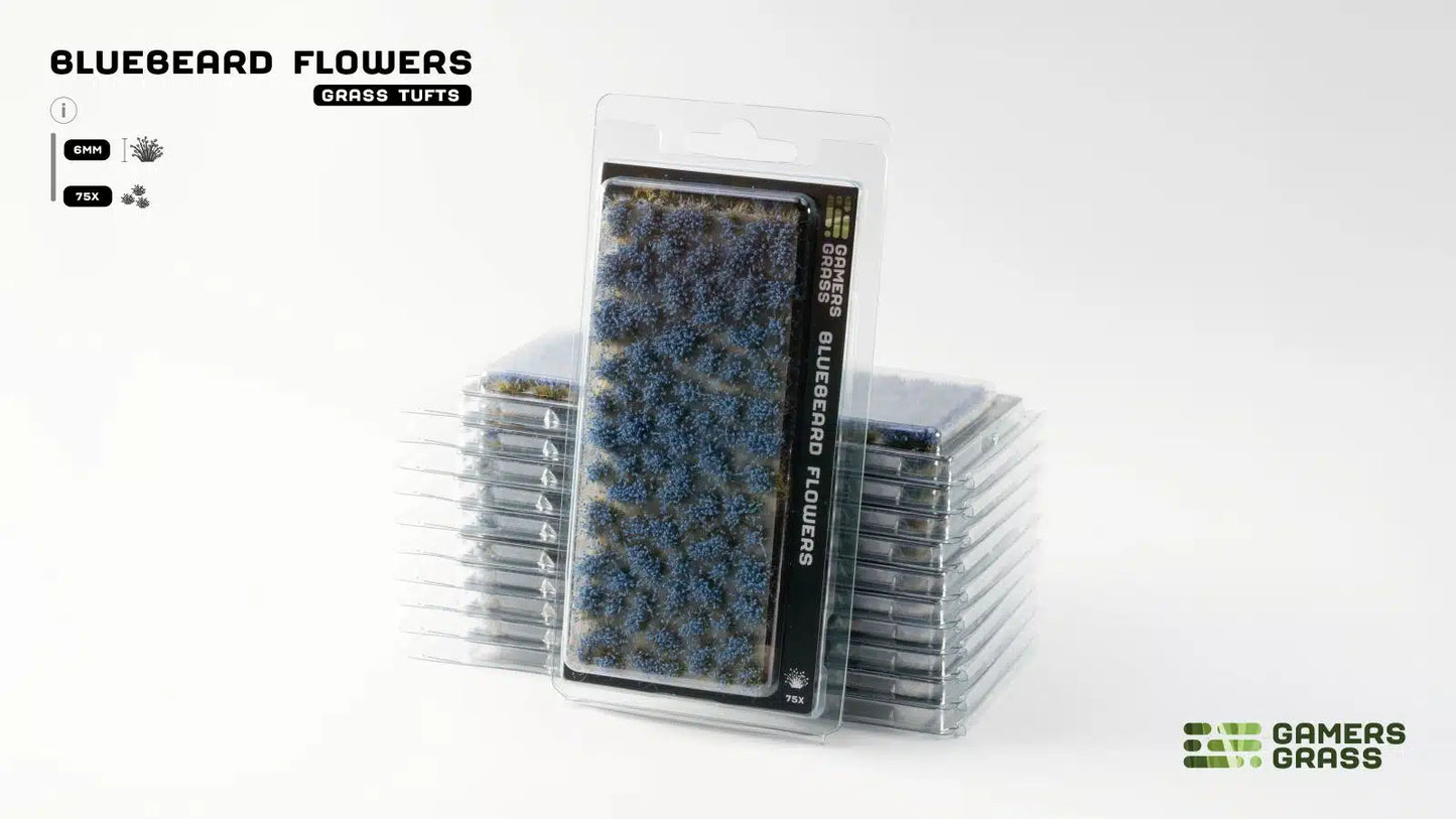 Gamers Grass: Bluebeard Flower Tufts