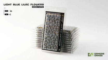Gamers Grass: Light Blue Lilac Flower Tufts