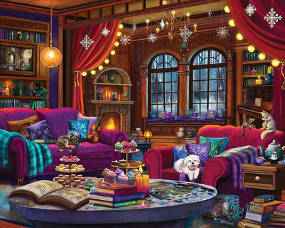 White Mountain Puzzles - Winter Book Haven
