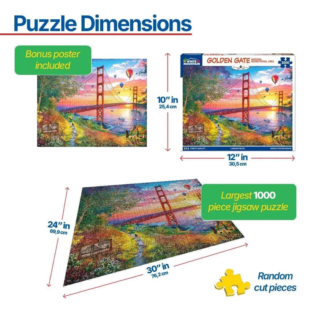 White Mountain Puzzles - Golden Gate