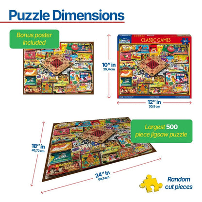 White Mountain Puzzles - Classic Games