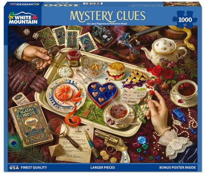 White Mountain Puzzles - Mystery Clues