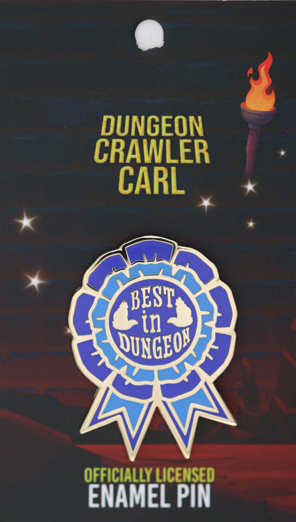 DUNGEON CRAWLER CARL: BEST IN DUNGEON - ENAMEL PIN