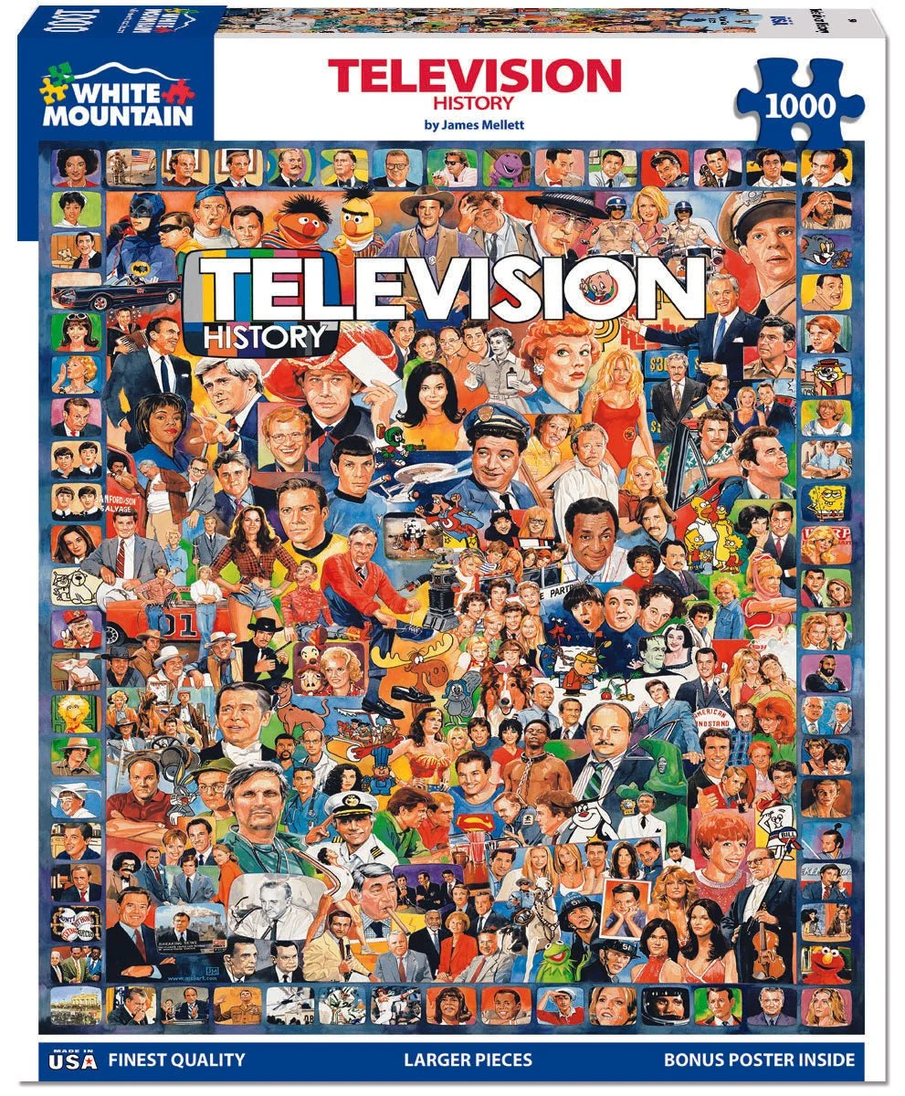 White Mountain Puzzles - Television