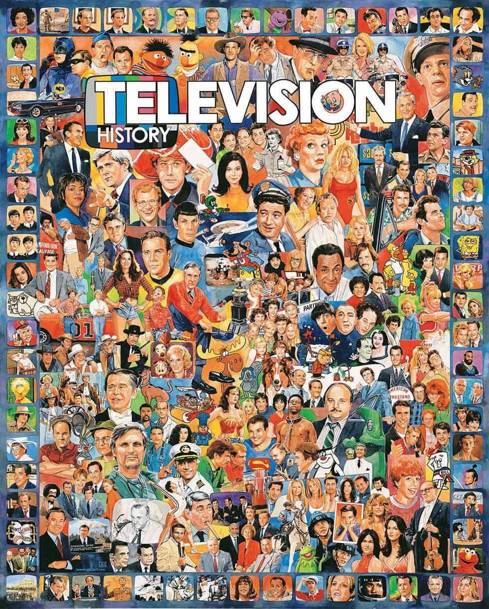 White Mountain Puzzles - Television