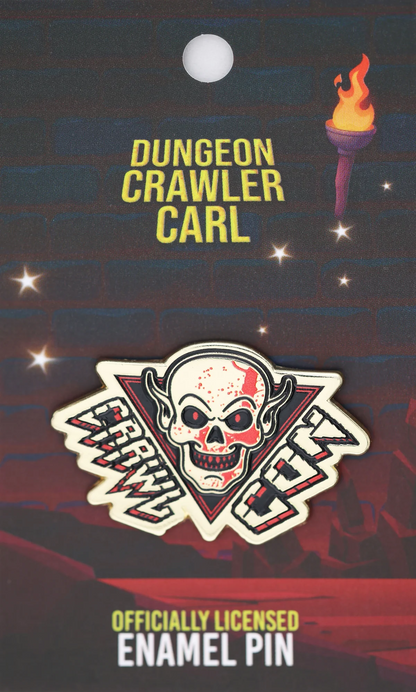DUNGEON CRAWLER CARL: CRAWLCON - ENAMEL PIN