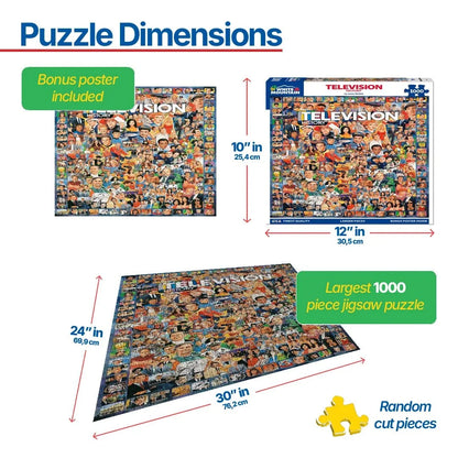 White Mountain Puzzles - Television