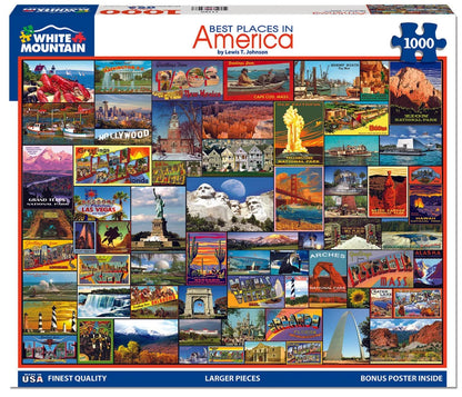 White Mountain Puzzle - Best Places in America