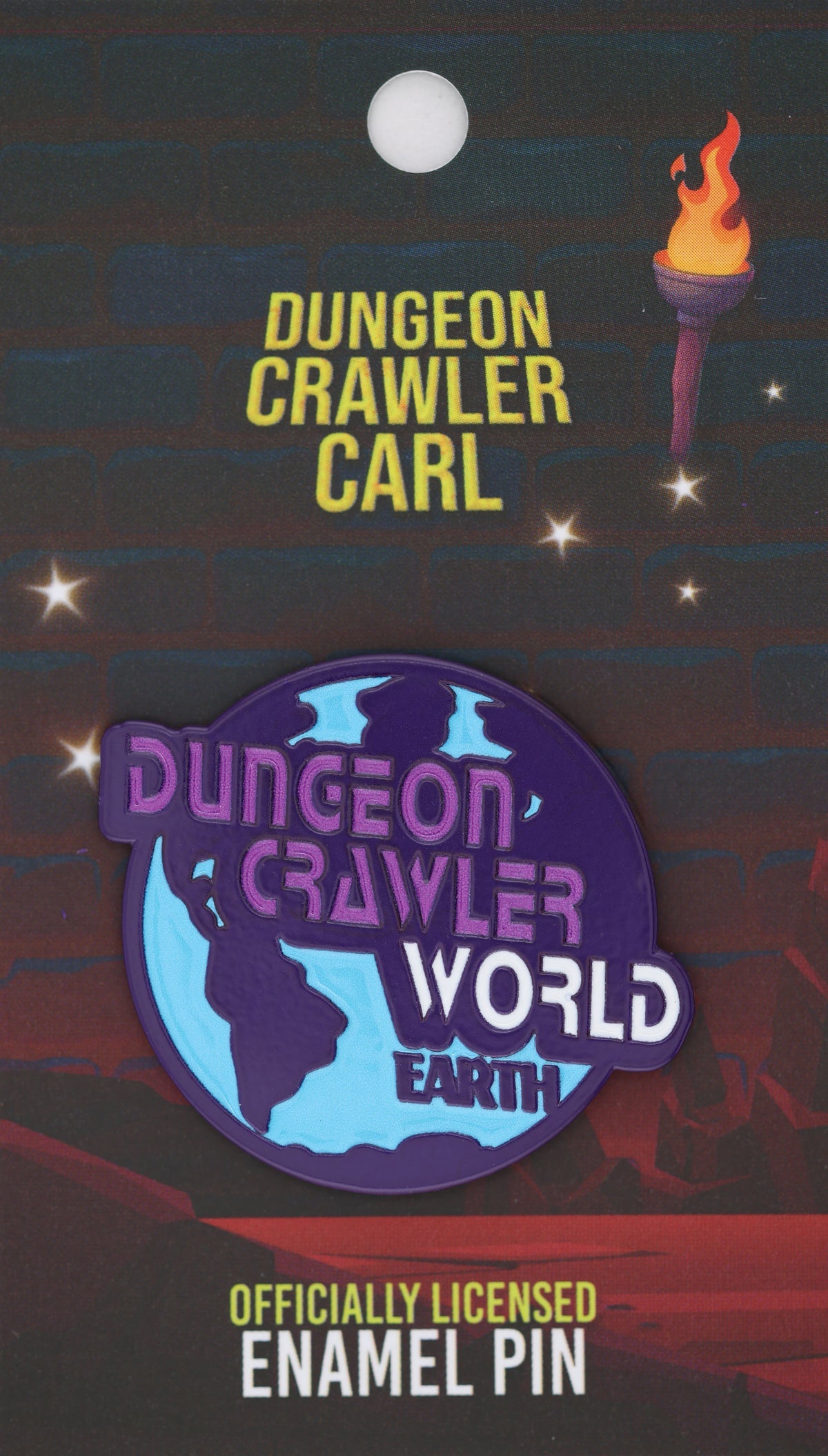 DUNGEON CRAWLER CARL: DUNGEON CRAWLER WORLD - ENAMEL PIN