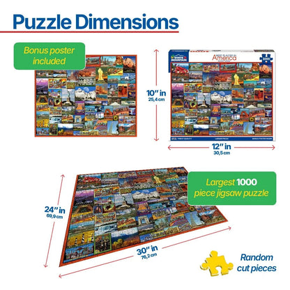 White Mountain Puzzle - Best Places in America