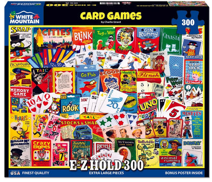 White Mountain Puzzles - Card Games (E-Z Hold)