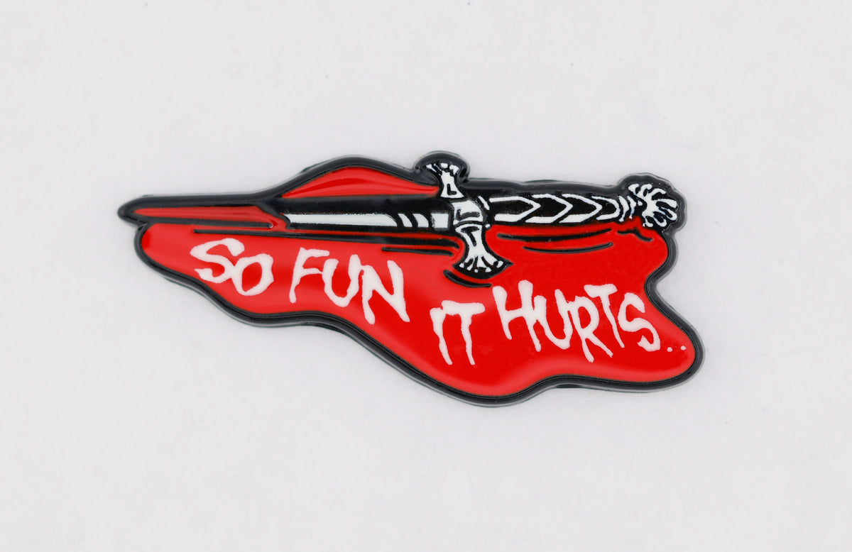 DUNGEON CRAWLER CARL: SO FUN IT HURTS - ENAMEL PIN