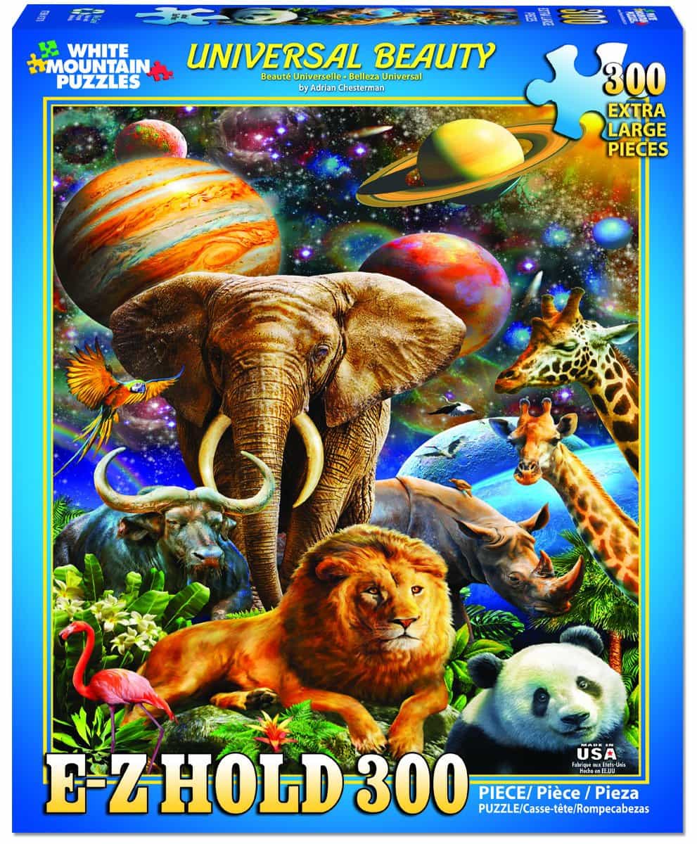White Mountain Puzzles - Universal Beauty (E-Z Hold)