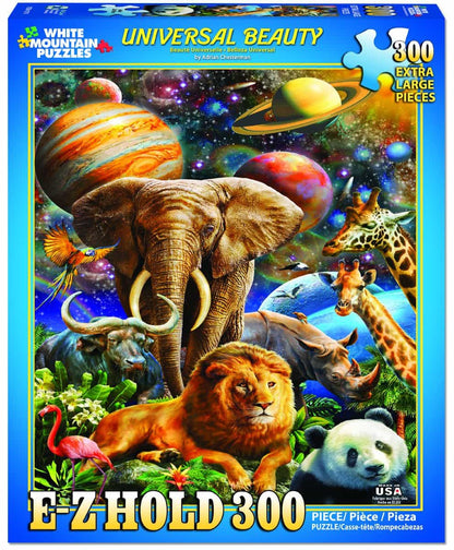 White Mountain Puzzles - Universal Beauty (E-Z Hold)