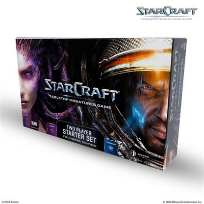 Starcraft Tabletop Miniatures Game: Two Player Starter Set, Founders Edition