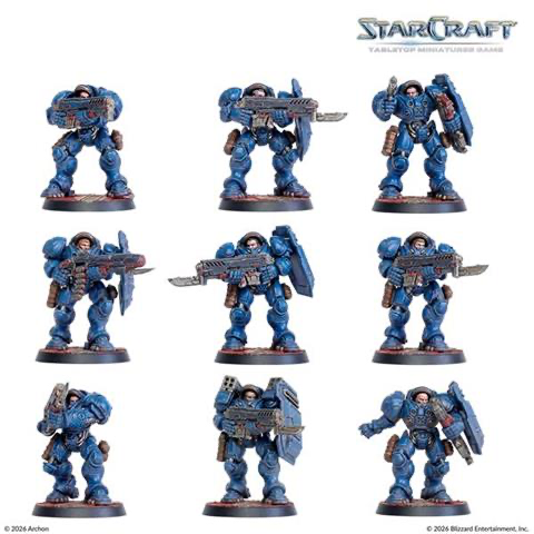 Starcraft Tabletop Miniatures Game: Two Player Starter Set, Founders Edition