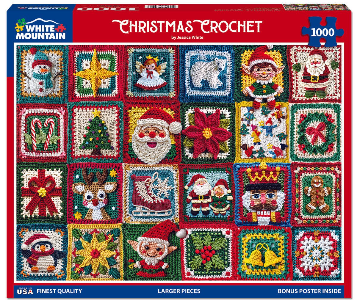White Mountain Puzzles - Christmas Crochet
