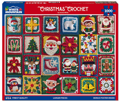 White Mountain Puzzles - Christmas Crochet