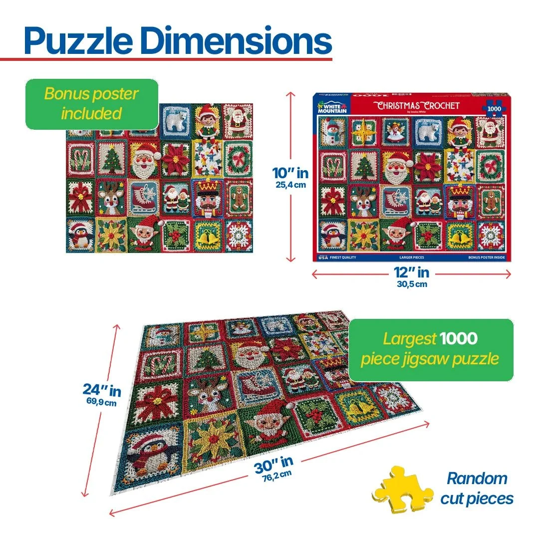 White Mountain Puzzles - Christmas Crochet