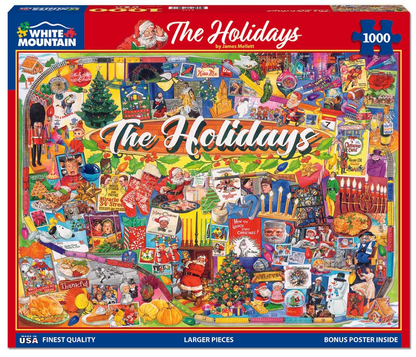 White Mountain Puzzles - The Holidays