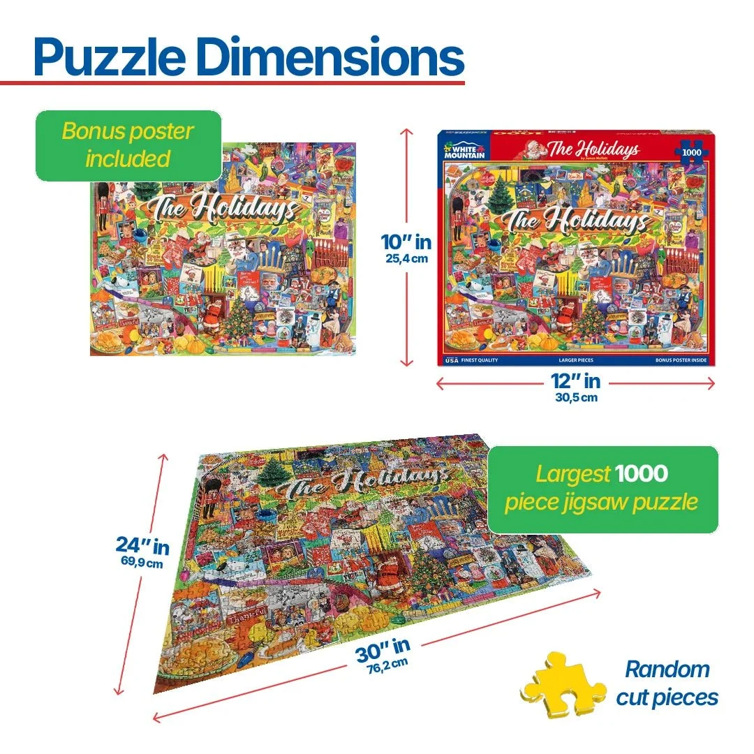 White Mountain Puzzles - The Holidays
