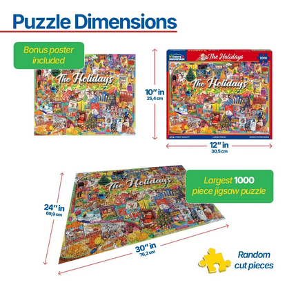 White Mountain Puzzles - The Holidays