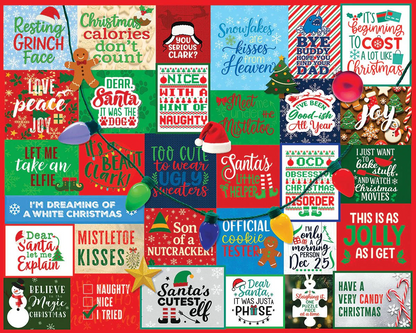 White Mountain Puzzle - I Love Christmas