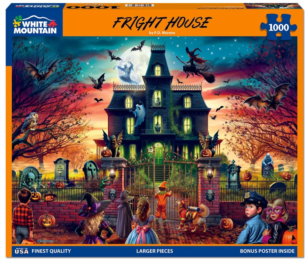 White Mountain Puzzle - Fright House