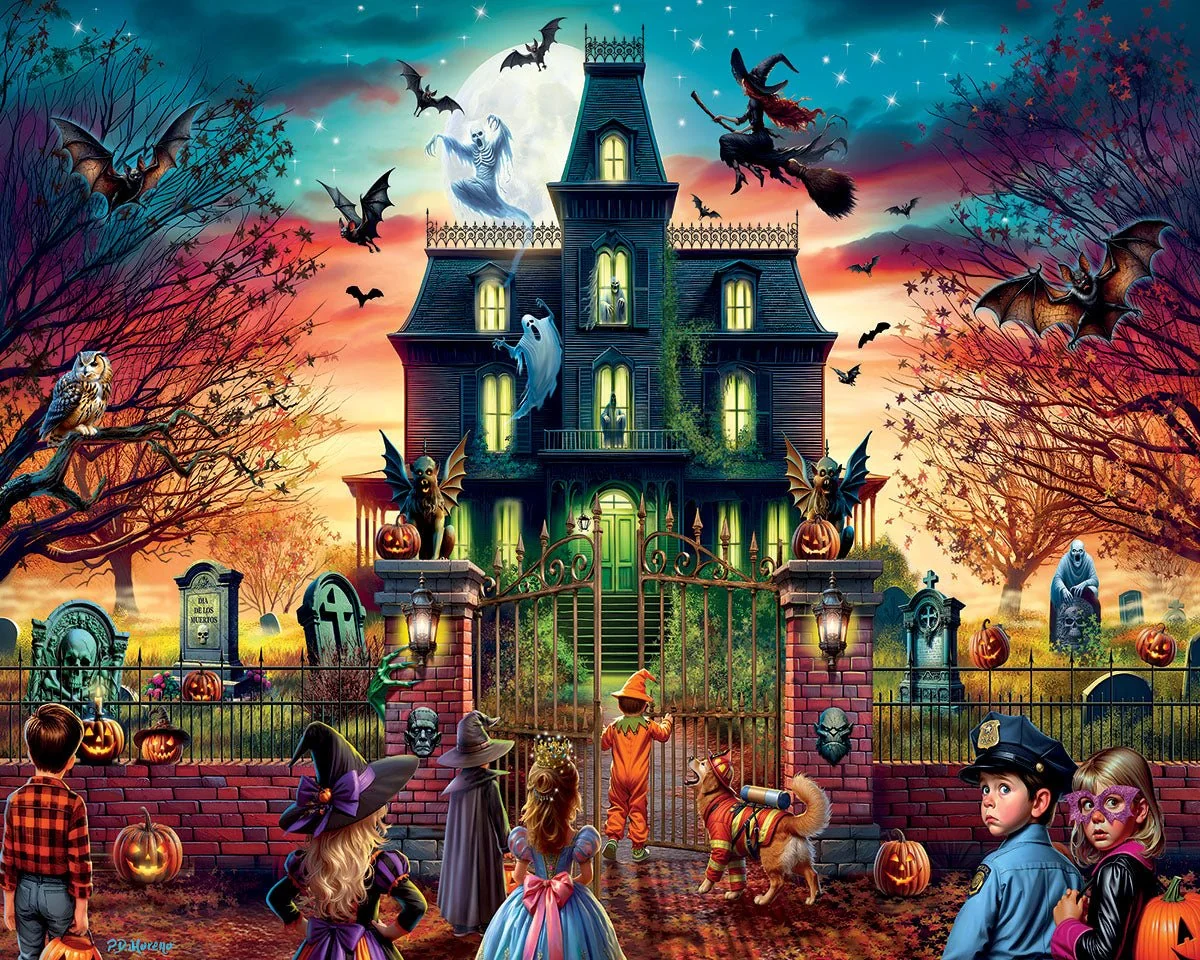 White Mountain Puzzle - Fright House